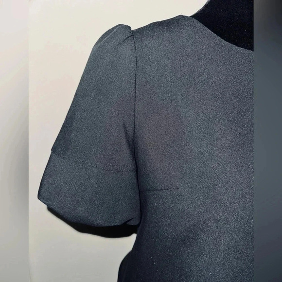 J.ING Puff Sleeve Black Blouse - Size S - Picture 5 of 6